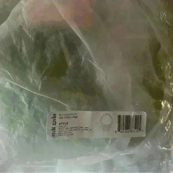 Cult Gaia Gia Beaded Satin Shoulder Bag - Picture 9 of 10